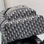 Christian Dior Diortravel Backpack Dark Blue